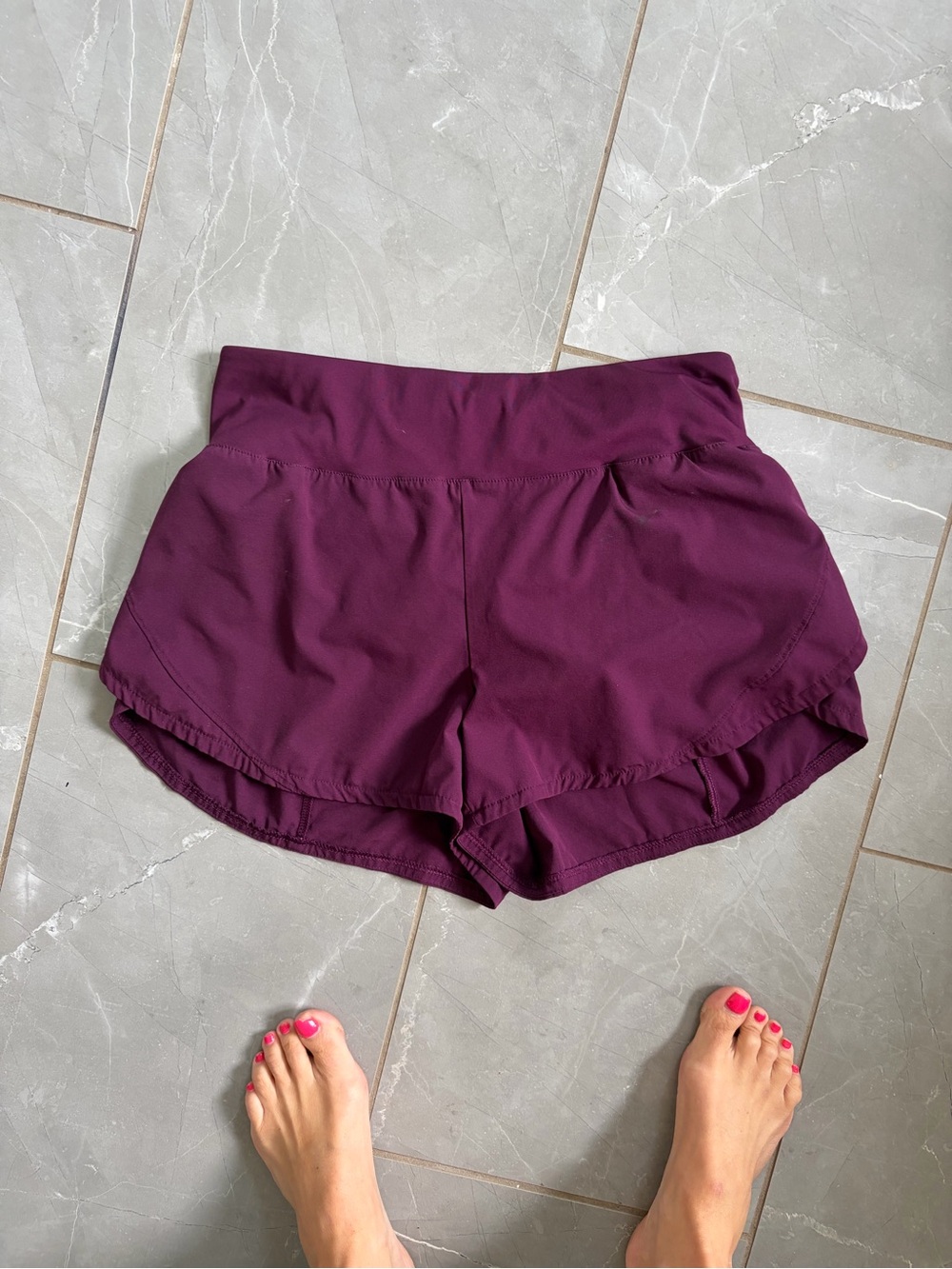 Avia Plum Athletic Running Shorts